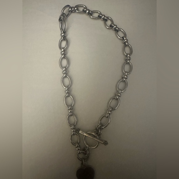 Silver Heart Charm necklace - Picture 3 of 4